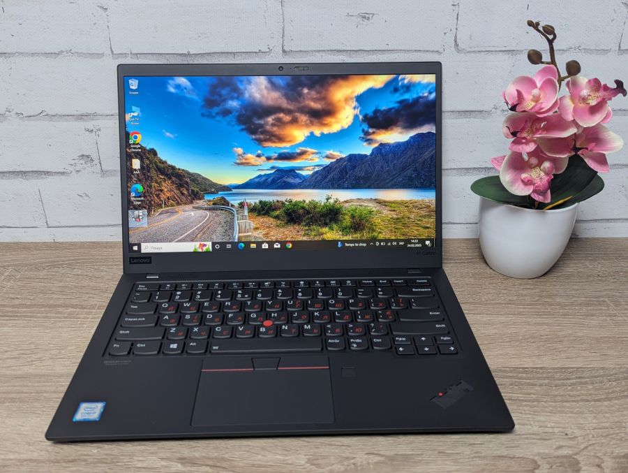 Ноутбук Б/В Lenovo X1 Carbon, Intel Core i7-8565U, DDR3 16 GB, SSD 256GB, 14" Full HD