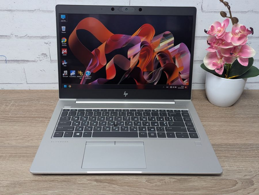 Уцінка! Ноутбук Б/В HP 745 G6, AMD Ryzen 5 Pro Mobile 3500U, DDR3 16 GB, SSD 256GB, AMD Radeon Vega, 14" Full HD Сенсор