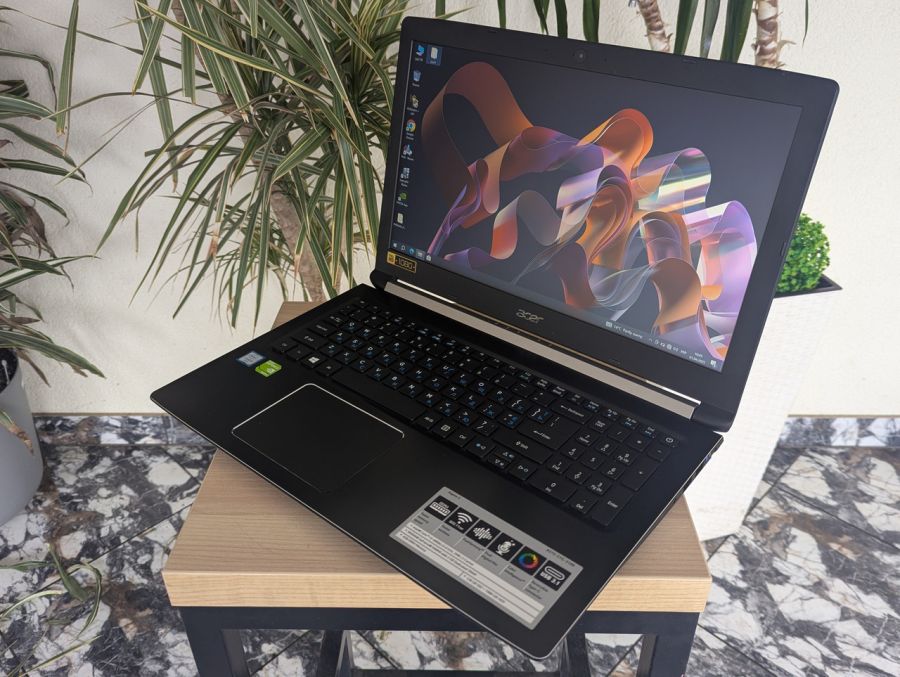 Ноутбук Б/В Acer Aspire A515-51G, Intel Core i3-6006U, DDR4 12 GB, SSD 128GB + HDD 1000GB, NVIDIA GeForse 940MX 2Gb, 15.6" Full HD