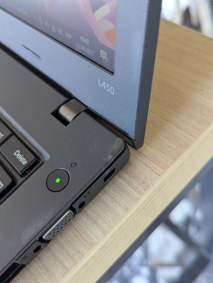 Уцінка! Ноутбук Б/В Lenovo L450, Intel Core i3-5005U, DDR3 8 GB, SSD 128GB, HD