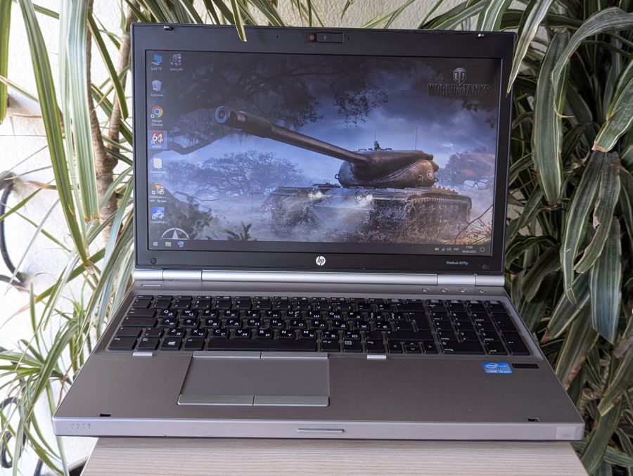 Ноутбук Б/В HP EliteBook 8570P, Intel Core i5-3360M, DDR3 8 GB, SSD 128GB, 15.6" HD
