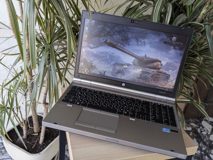 Уцінка! Ноутбук Б/В HP EliteBook 8570P, Intel Core i5-3360M, DDR3 8 GB, SSD 128GB, 15.6" HD