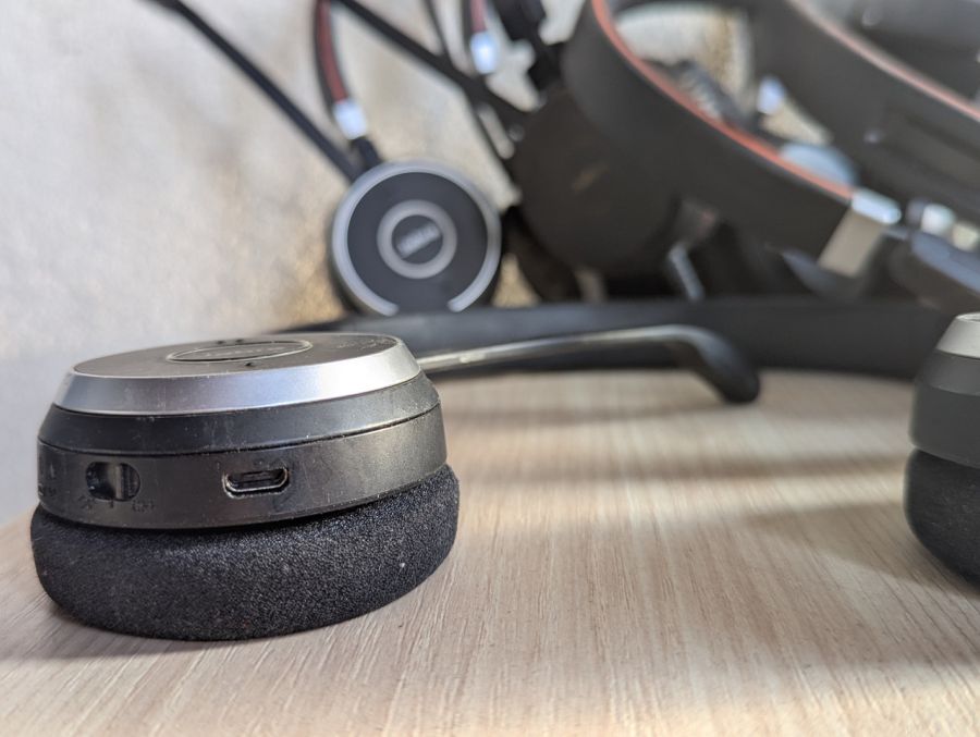 Б/В Бездротові навушники Jabra Evolve 65 MS