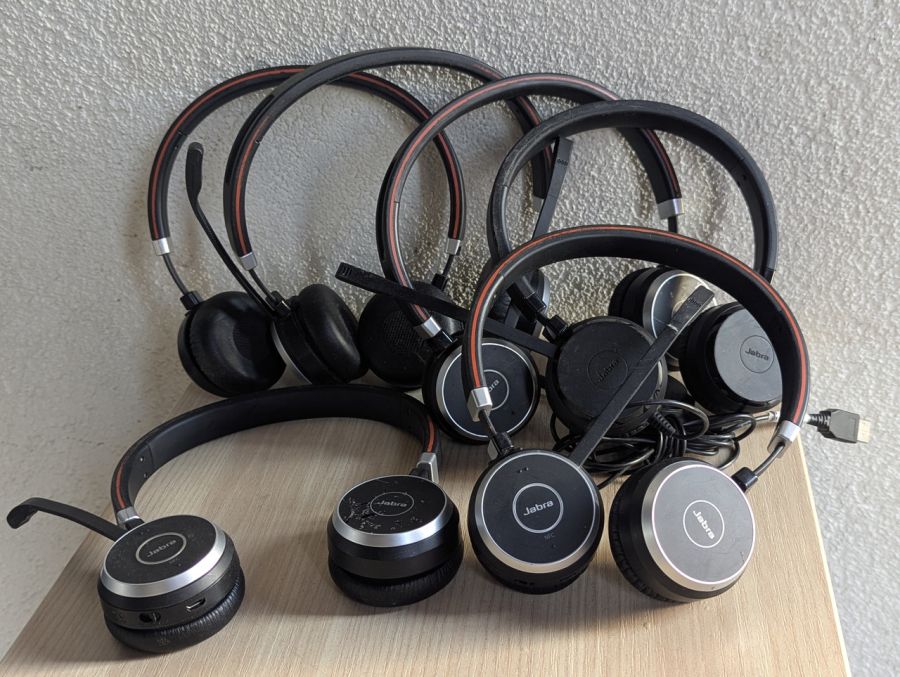 Б/В Бездротові навушники Jabra Evolve 65 MS
