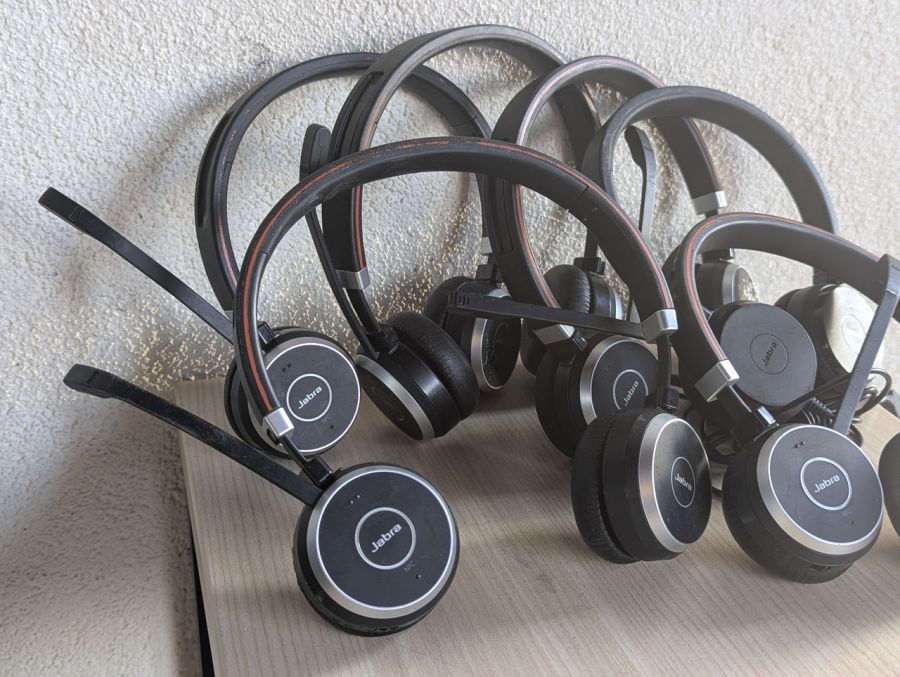 Б/В Бездротові навушники Jabra Evolve 65 MS