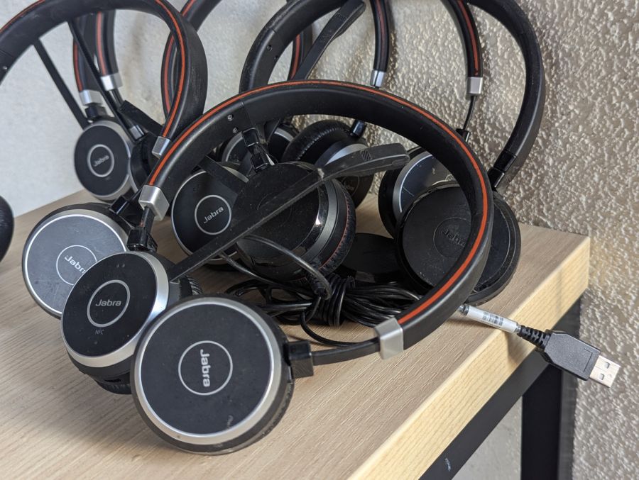 Б/В Бездротові навушники Jabra Evolve 65 MS