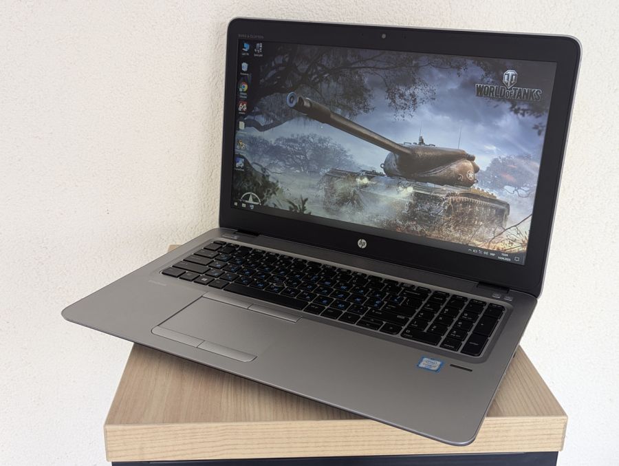 Уцінка! Ноутбук Б/В HP EliteBook 850 G3, Intel Core i7-6500U, DDR4 16 GB, SSD 128GB + HDD 500GB, 15.6" Full HD