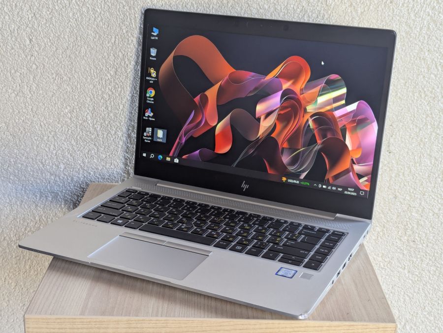Уцінка! Ноутбук Б/В HP EliteBook 840 G6, Intel Core i5-8365U, DDR4 8 GB, SSD 128GB, 14" Full HD