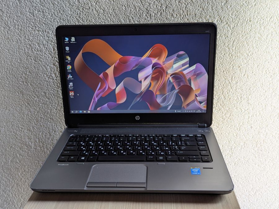 Уцінка! Ноутбук Б/В HP ProBook 640 G1, Intel Core i5-4200M, DDR3 8 GB, SSD 128GB, 14" HD