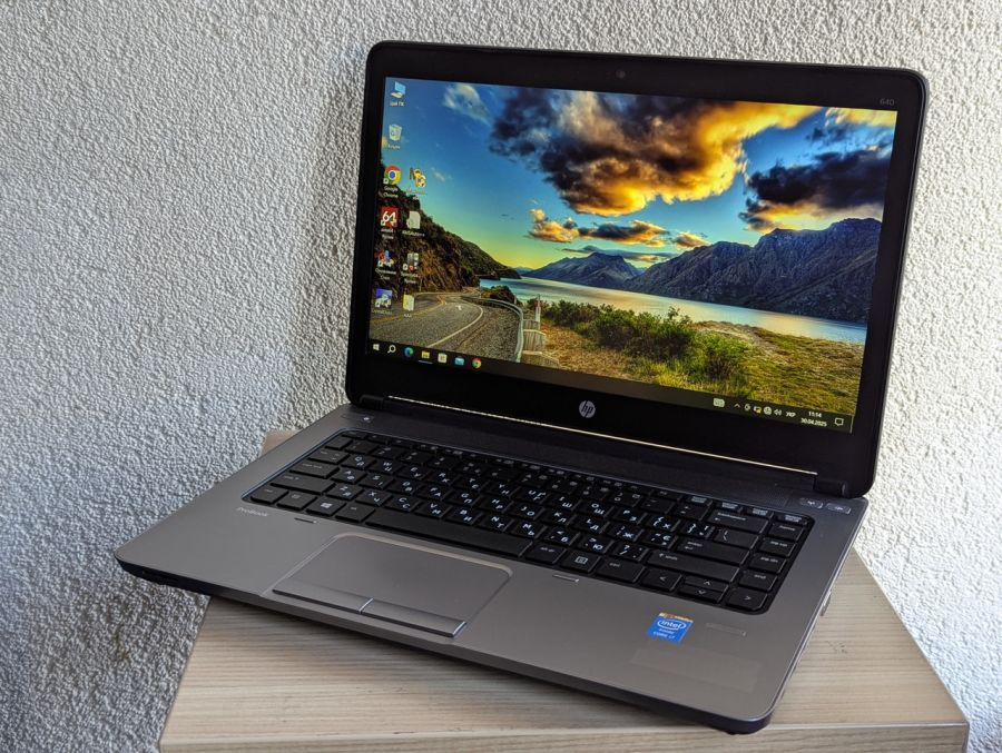 Уцінка! Ноутбук Б/В HP ProBook 640 G1, Intel Core i7-4702MQ, DDR3 16 GB, SSD 128GB, 14" Full HD