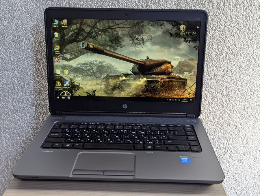 Ноутбук Б/В HP ProBook 640 G1, Intel Core i7-4702MQ, DDR3 16 GB, SSD 128GB, 14" Full HD