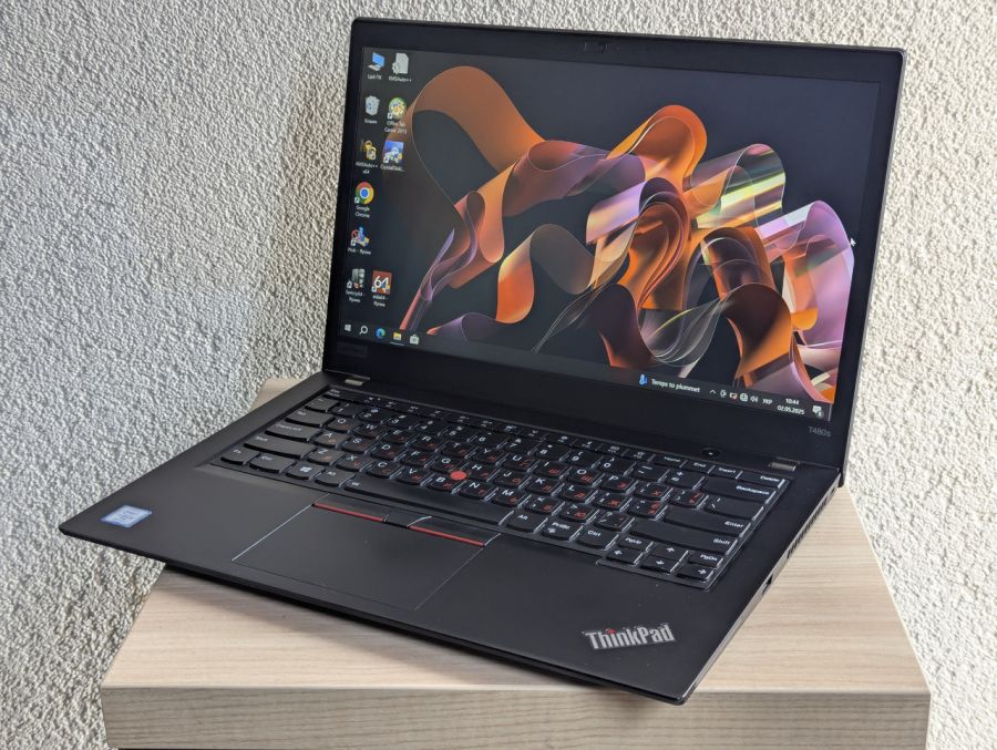 Уцінка! Ноутбук Б/В Lenovo ThinkPad T480S, Intel Core i5-8350U, DDR4 8 GB, SSD 128GB, 14" Full HD