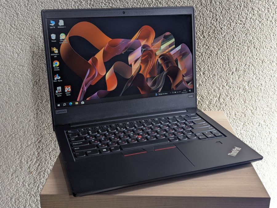 Уцінка! Ноутбук Б/В Lenovo ThinkPad E490, Intel Core i5-8265U, DDR4 8 GB, SSD 128GB, 14" Full HD