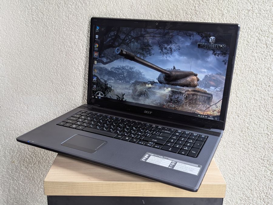 Ноутбук Б/В Acer Aspire 7339, Intel Celeron P4600, DDR3 8 GB, SSD 128GB, 17.3" (1600x900x60Hz)