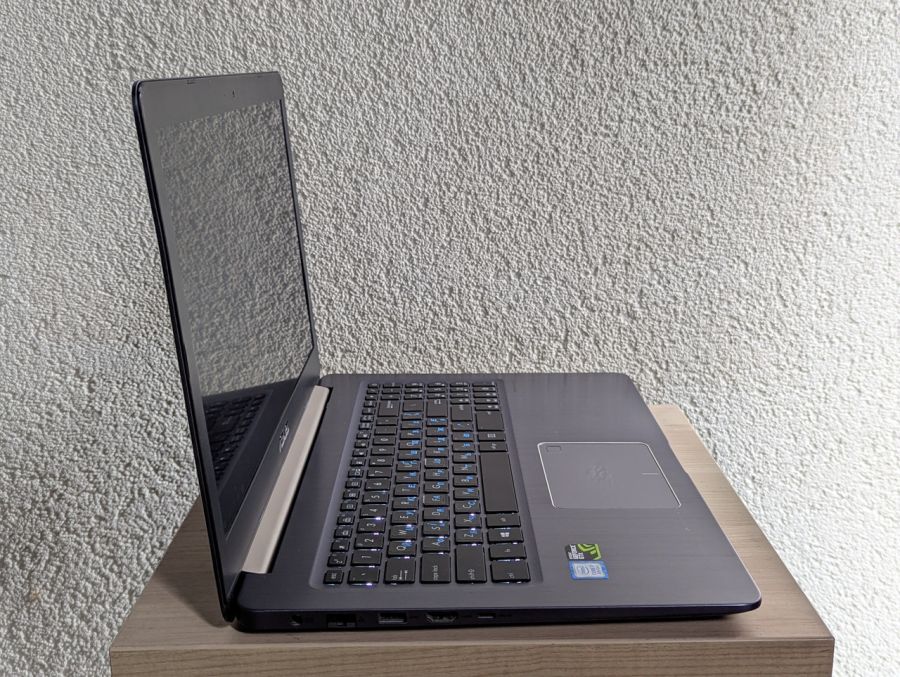 Уцінка! Ноутбук Б/В ASUS N580G, Intel Core i7-8750H, DDR4 16 GB, SSD 256GB + SSD 1TB, NVIDIA GeForce GTX 1050 4Gb, 15.6" Full HD