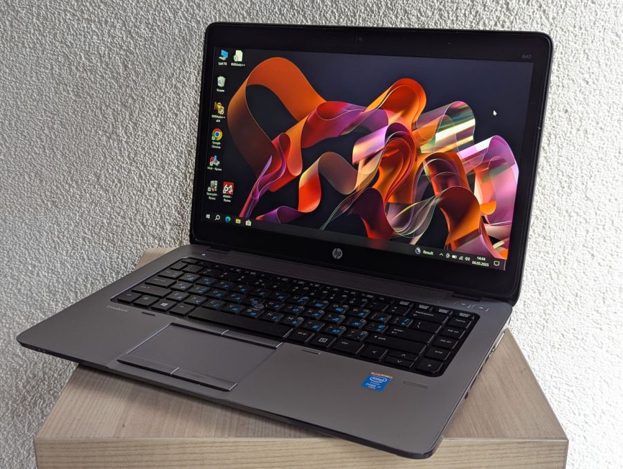 Ноутбук Б/В HP EliteBook 840 G1, Intel Core i7-4600U, DDR3 16GB, SSD 256GB, 14" Full HD