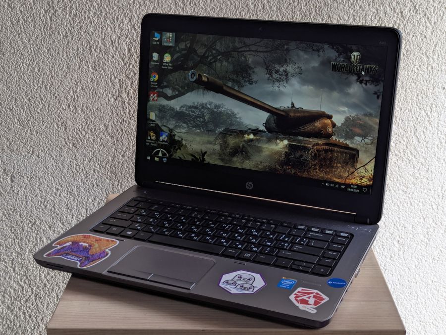 Ноутбук Б/В HP ProBook 640 G1, Intel Core i7-4702MQ, DDR3 16 GB, SSD 128GB, 14" Full HD