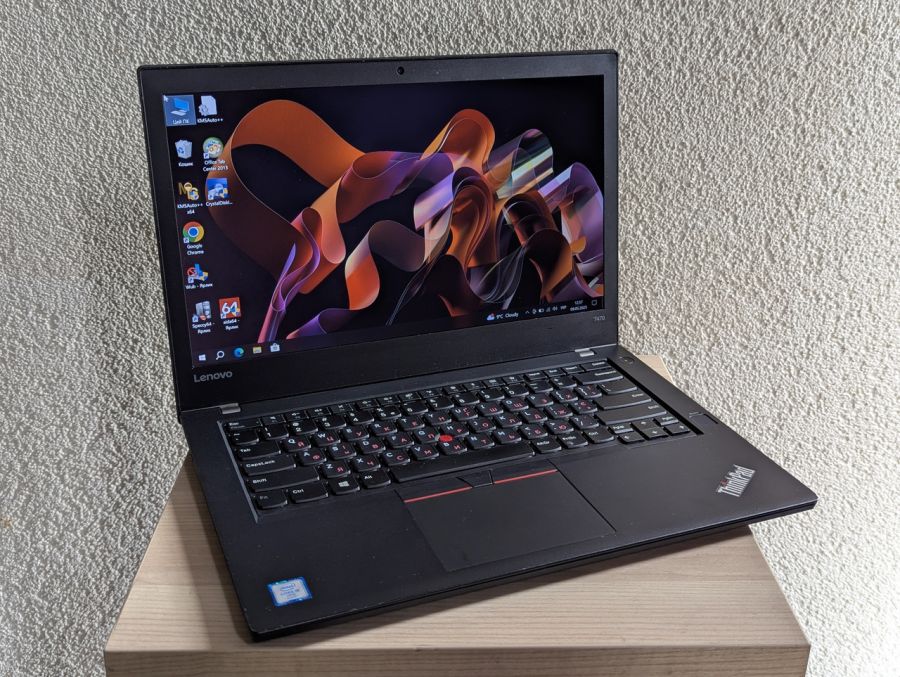 Уцінка! Ноутбук Б/В Lenovo ThinkPad T470, Intel Core i5-6300U, DDR4 8 GB, SSD 128GB, 14" Full HD