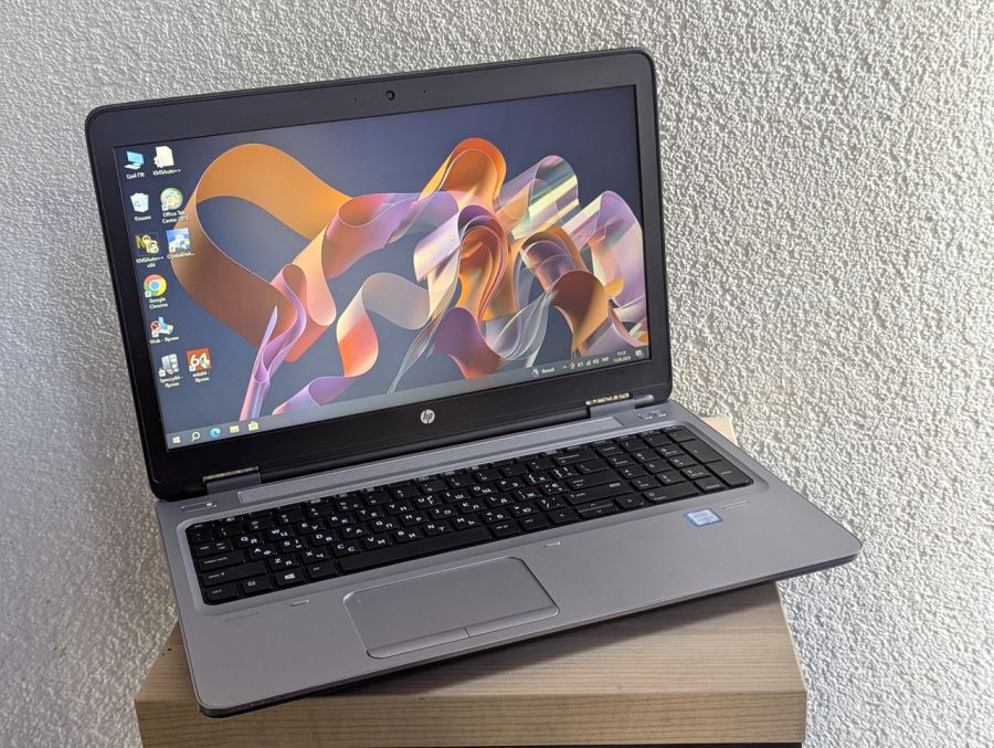 Ноутбук Б/В HP ProBook 650 G2, Intel Core i3-6100U, DDR4 8 GB, SSD 128GB, 15.6" HD