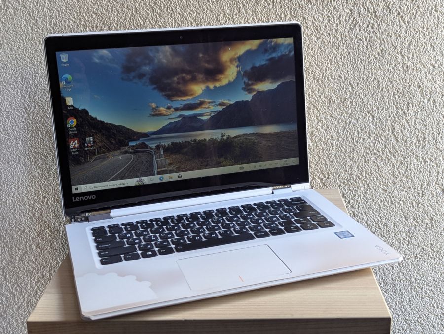 Уцінка! Ноутбук Б/В Lenovo Yoga 510, Intel Core i3-6100U, DDR4 8 GB, SSD 128GB, 14" Full HD Сенсор