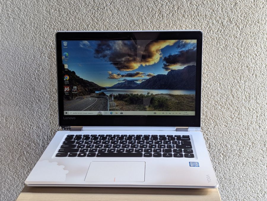 Уцінка! Ноутбук Б/В Lenovo Yoga 510, Intel Core i3-6100U, DDR4 8 GB, SSD 128GB, 14" Full HD Сенсор