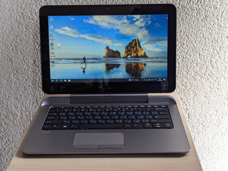 Ноутбук Б/В HP Pro x2 612 G1, Intel Core i5-4200U, DDR3 8 GB, SSD 256GB, 12.5" Сенсор
