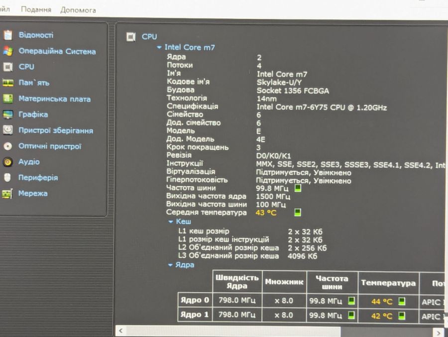 Уцінка! Ноутбук Б/В Toshiba Portege Z20T-C, Intel Core m7, DDR3 16 GB, SSD 128GB, 12" Full HD Сенсор