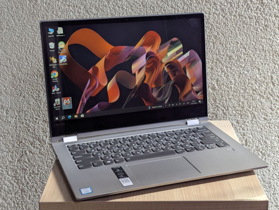 Уцінка! Ноутбук Б/В Lenovo Yoga 530, Intel Core i5-8250U, DDR4 8 GB, SSD 128GB, 14" Full HD Сенсор