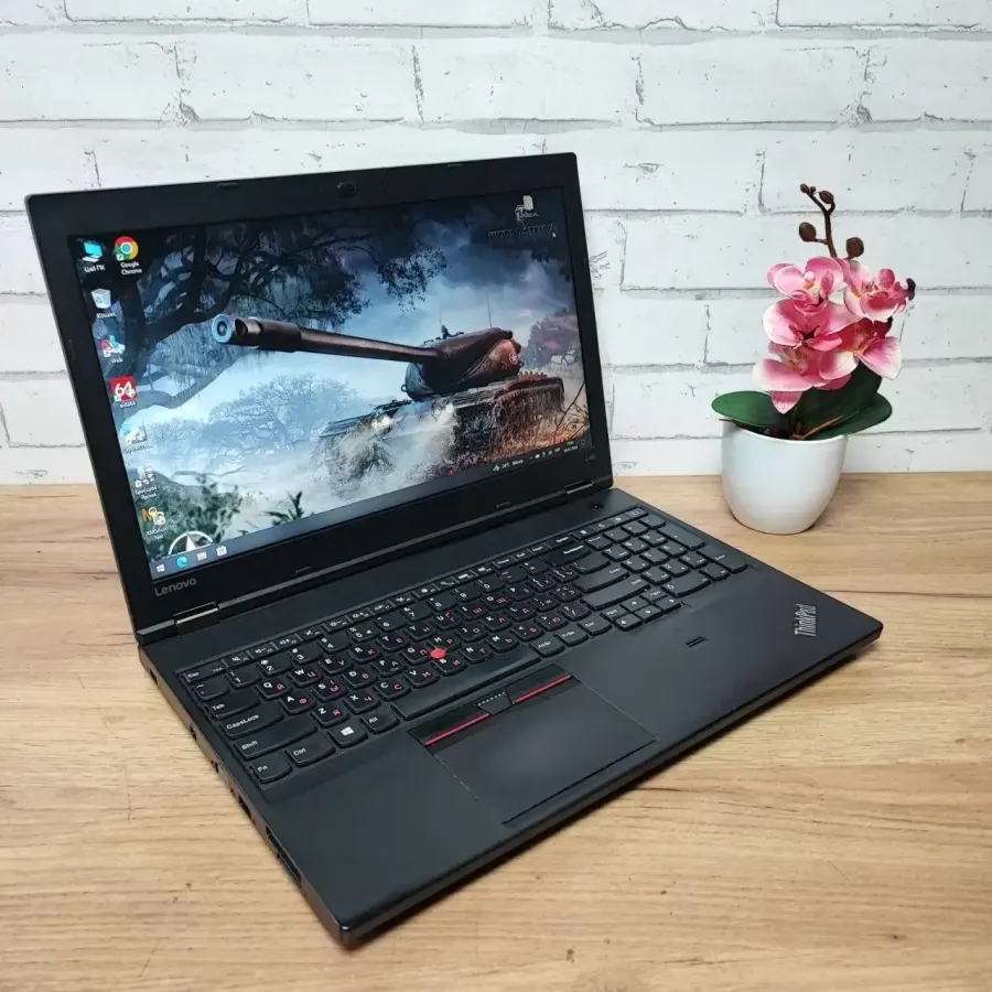 Ноутбук Б/В Lenovo T560, Intel Core i5-6300, DDR3 8 GB, SSD 128GB, 15.6" Full HD