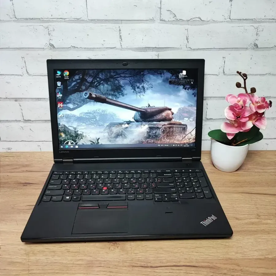 Ноутбук Б/В Lenovo T560, Intel Core i5-6300, DDR3 8 GB, SSD 128GB, 15.6" Full HD