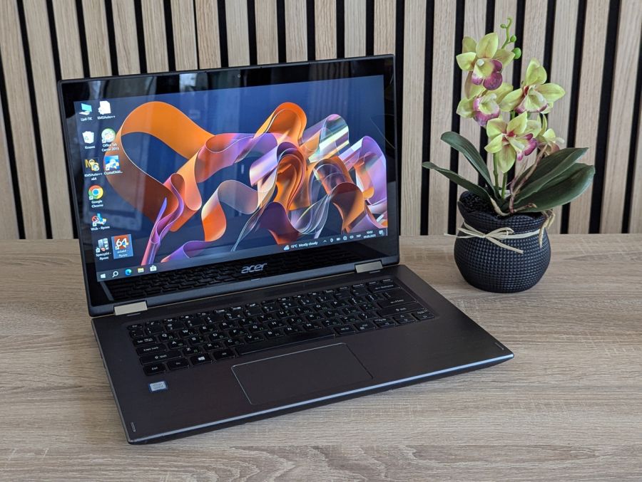 Ноутбук Б/В Acer Spin SP314-51, Intel Core i5-8250U, DDR4 8 GB, SSD 128GB, 14" Full HD Сенсор