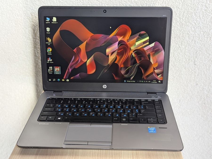 Ноутбук Б/В HP EliteBook 840 G1, Intel Core i7-4510U, DDR3 16 GB, SSD 256GB, 14" Full HD