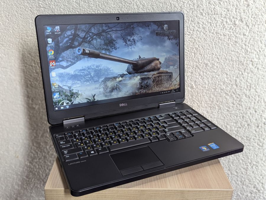 Уцінка! Ноутбук Б/В Dell Latitude E5540, Intel Core i3-4010U, DDR3 8 GB, SSD 128GB, 15.6" HD