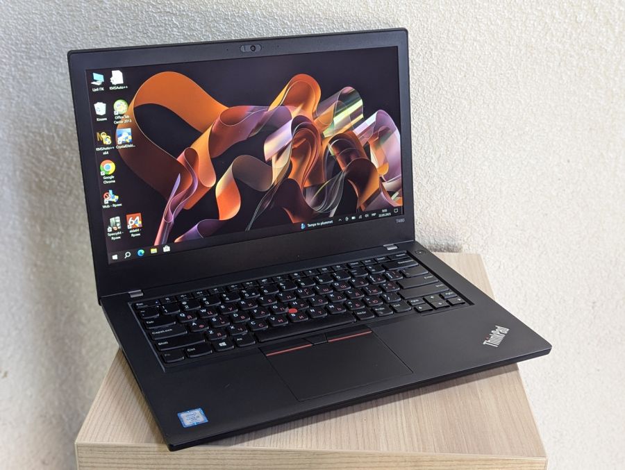 Ноутбук Б/В Lenovo ThinkPad T480, Intel Core i5-8350U, DDR4 8 GB, SSD 128GB, 14" Full HD Сенсор