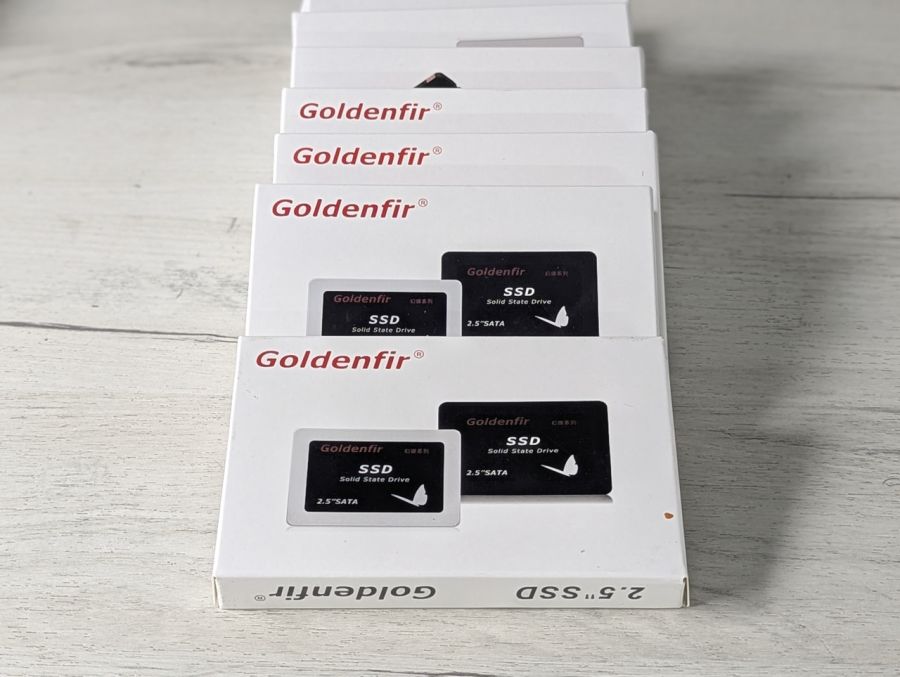 Б/В SSD Goldenfir 256 Gb 2.5"