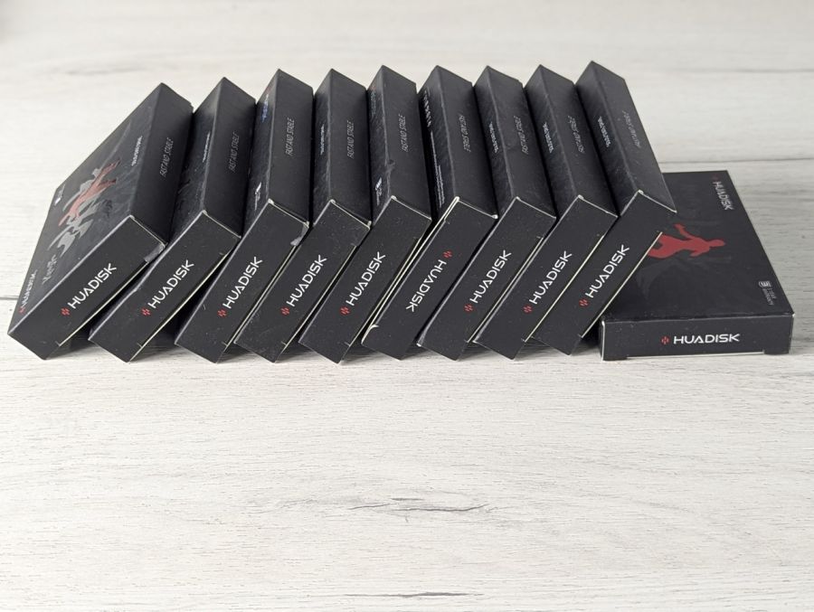 Б/В SSD-NVMe M.2 2280 HUADISK 256 Gb Gen3.0x4