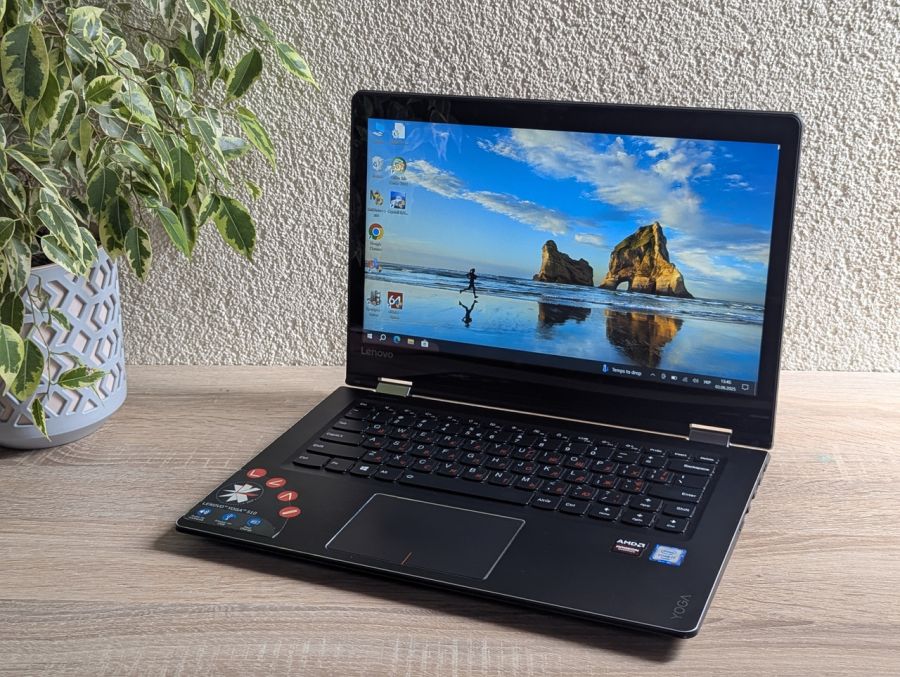 Ноутбук Б/В Lenovo Yoga 510, Intel Core i7-6500U, DDR4 8 GB, SSD 256GB, AMD Radeon R5 M330, 14" Full HD Сенсор