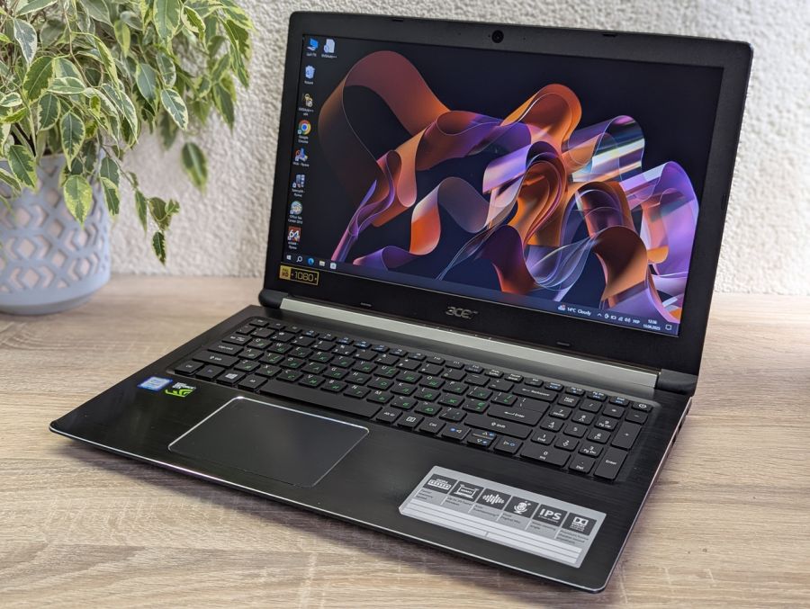Уцінка! Ноутбук Б/В Acer Aspire A715-71G, Intel Core i7-7722HQ, DDR4 16 GB, SSD 256GB, NVIDIA GeForce GTX 1050 2Gb, 15.6" Full HD