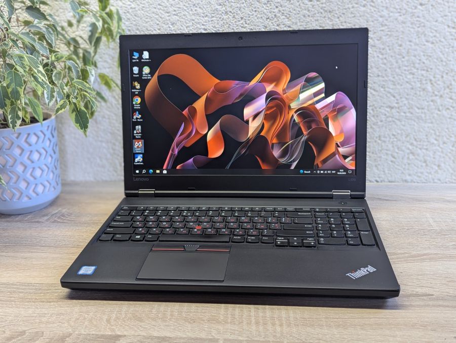 Уцінка! Ноутбук Б/В Lenovo ThinkPad L570, Intel Core i7-7600U, DDR4 16 GB, SSD 256GB, 15.6" Full HD