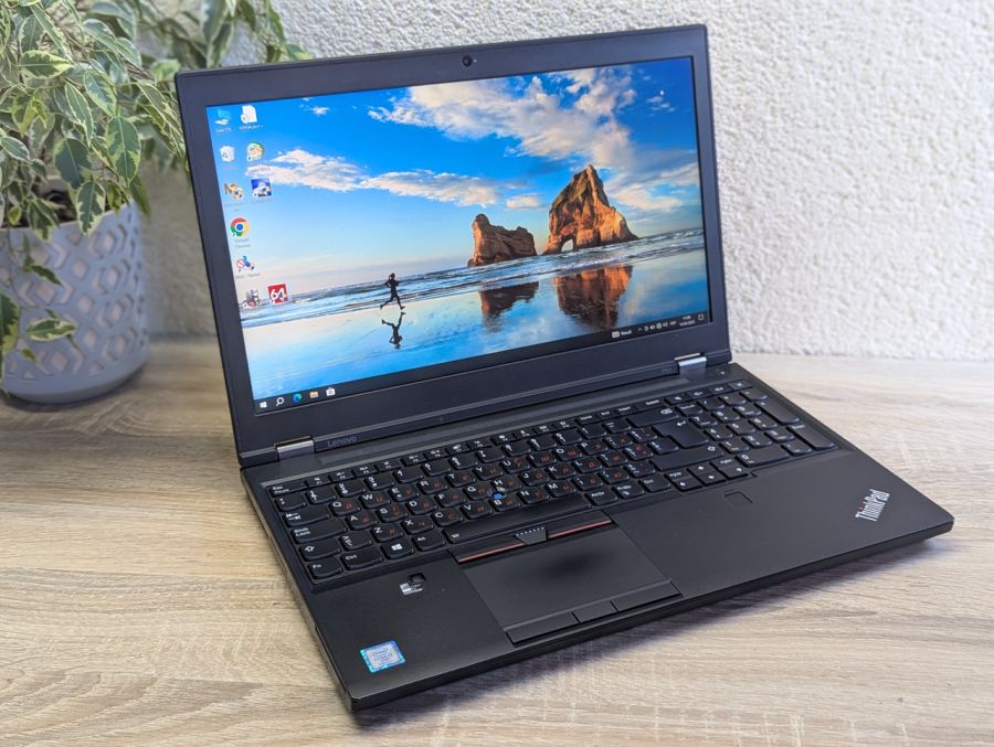 Ноутбук Б/В Lenovo P51, Intel Core i7-7820HQ, DDR4 32 GB, SSD 256GB, NVIDIA Quadro M2200 4Gb, 15.6" Full HD