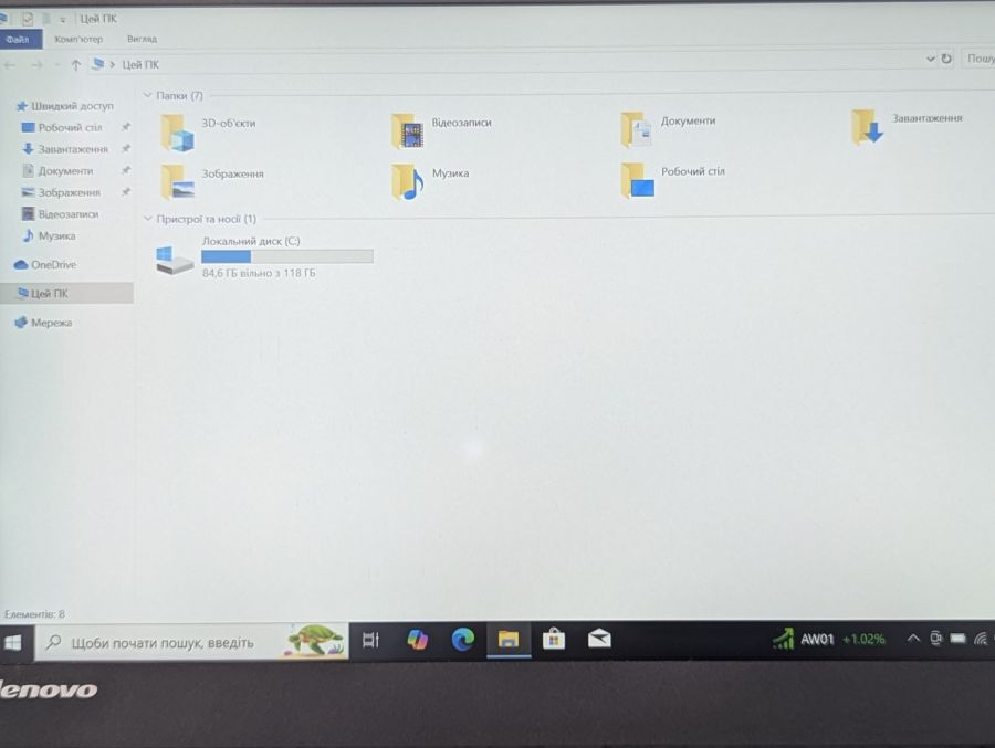 Уцінка! Ноутбук Б/В Lenovo ThinkPad T450S, Intel Core i5-5200U, DDR3 12 GB, SSD 128GB, 14" Full HD