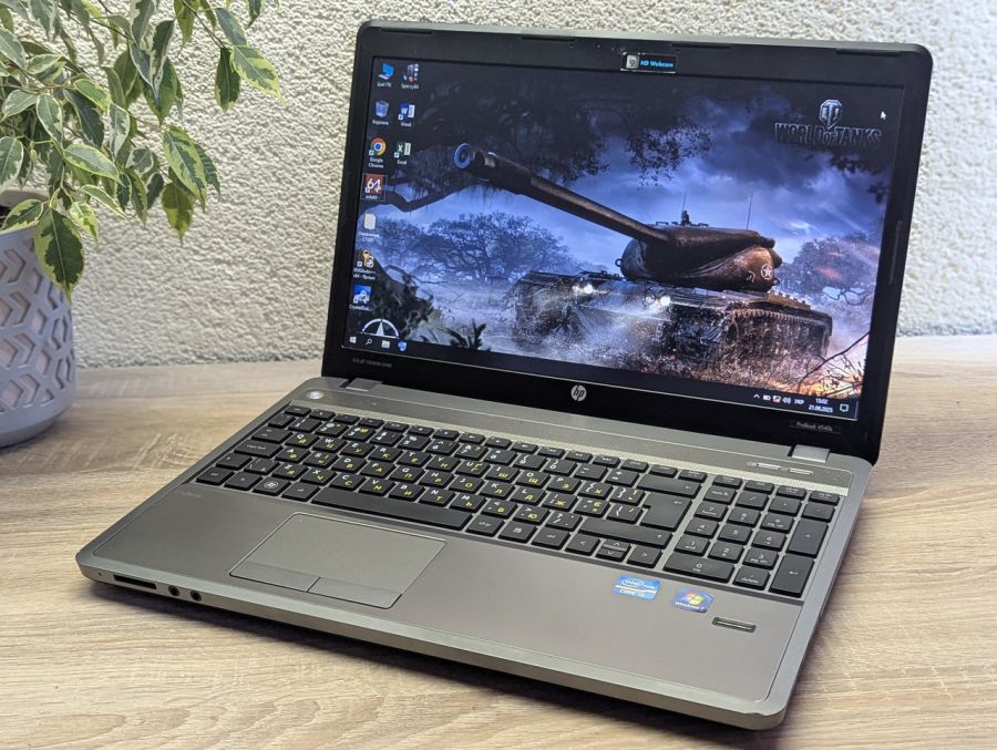 Уцінка! Ноутбук Б/В HP ProBook 4540S, Intel Core i5-2450M, DDR3 8 GB, SSD 128GB, 15.6" HD