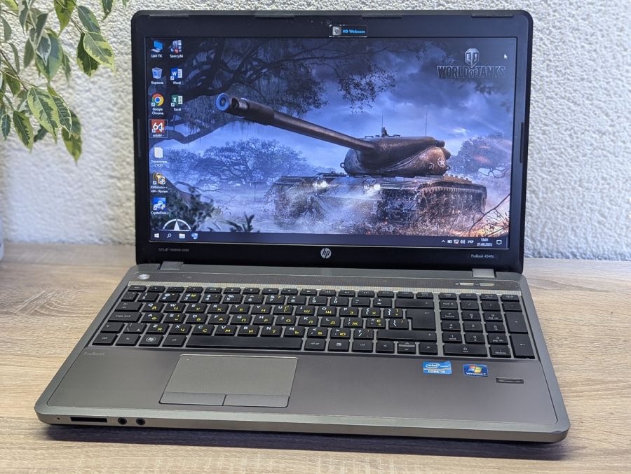 Уцінка! Ноутбук Б/В HP ProBook 4540S, Intel Core i5-2450M, DDR3 8 GB, SSD 128GB, 15.6" HD