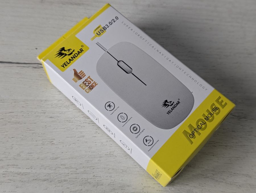 Новий Мышка Yelandar Optical Mouse