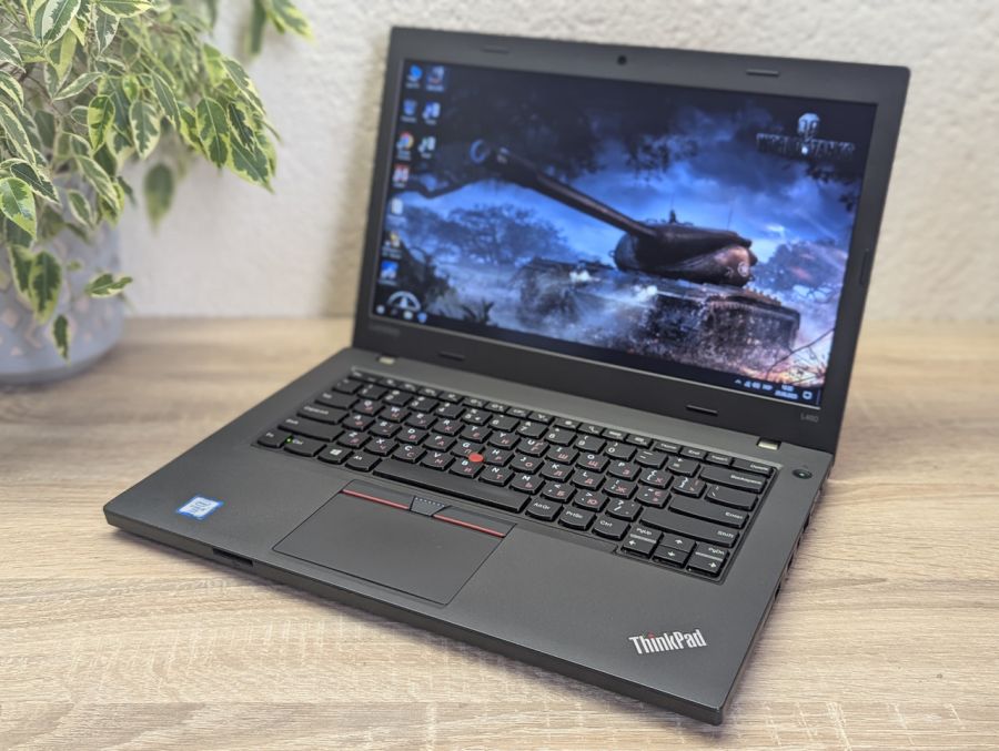 Ноутбук Б/В Lenovo L460, Intel Core i5-6200U, DDR3 8GB, SSD 128GB, 14" HD