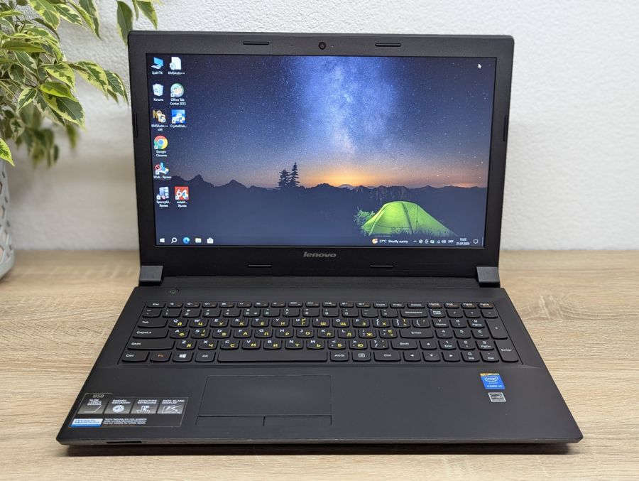 Уцінка! Ноутбук Б/В Lenovo B50-70, Intel Core i3-4005U, DDR3 8 GB, SSD 128GB, 15.6" HD