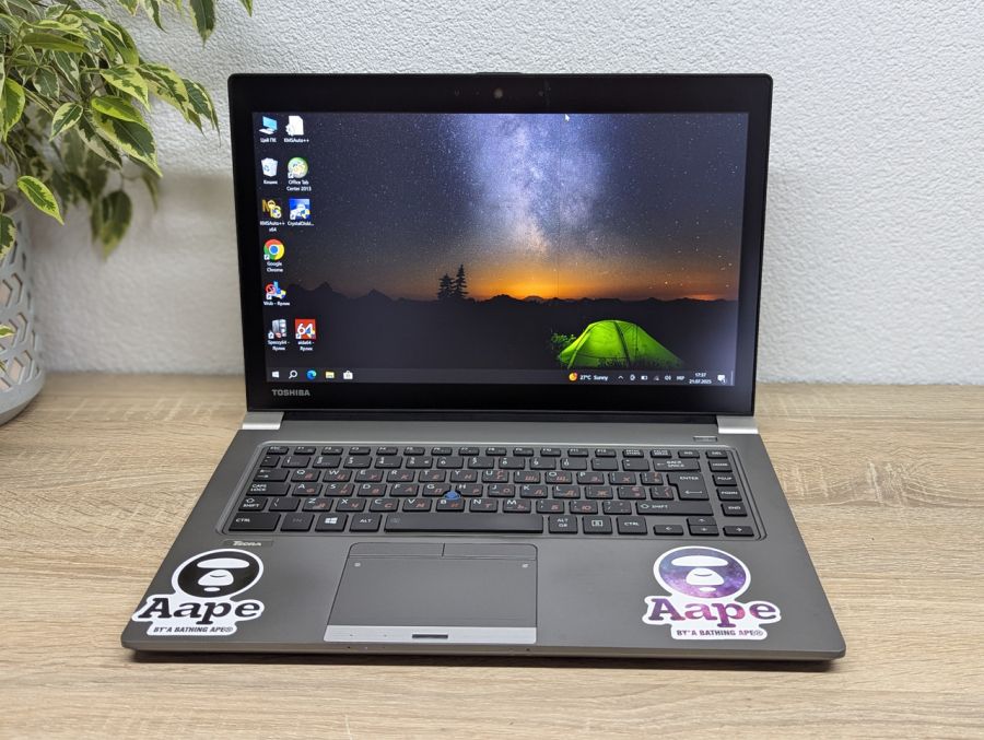 Уцінка! Ноутбук Б/В Toshiba Tecra Z40T-C, Intel Core i5-6300U, DDR3 8 GB, SSD 128GB, 14" Full HD Сенсор