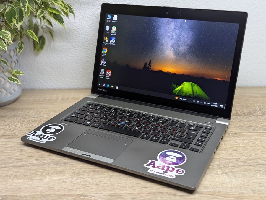 Уцінка! Ноутбук Б/В Toshiba Tecra Z40T-C, Intel Core i5-6300U, DDR3 8 GB, SSD 128GB, 14" Full HD Сенсор