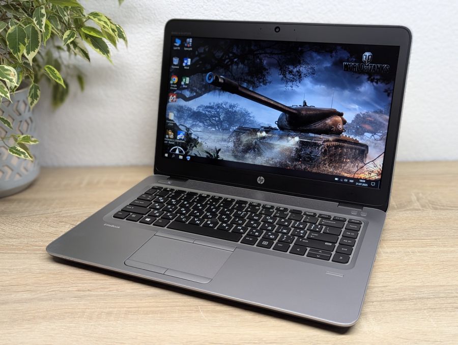 Уцінка! Ноутбук Б/В HP EliteBook MT42, AMD A8-8600B, DDR4 8 GB, SSD 128GB, AMD Radeon R6 1Gb, 14" Full HD