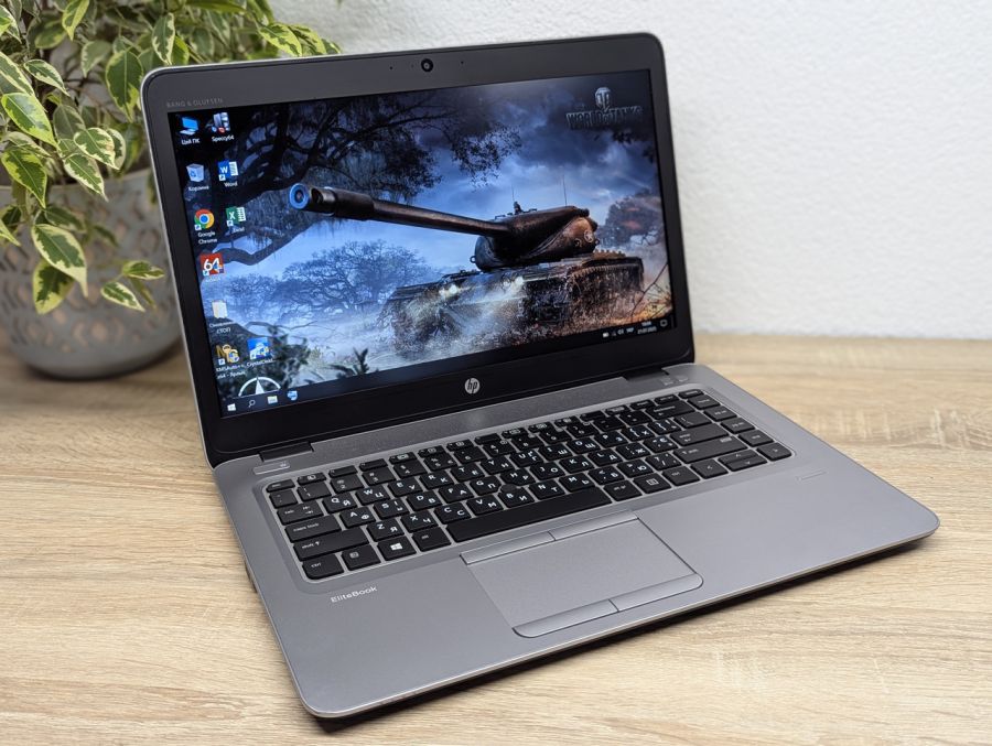 Уцінка! Ноутбук Б/В HP EliteBook MT42, AMD A8-8600B, DDR4 8 GB, SSD 128GB, AMD Radeon R6 1Gb, 14" Full HD